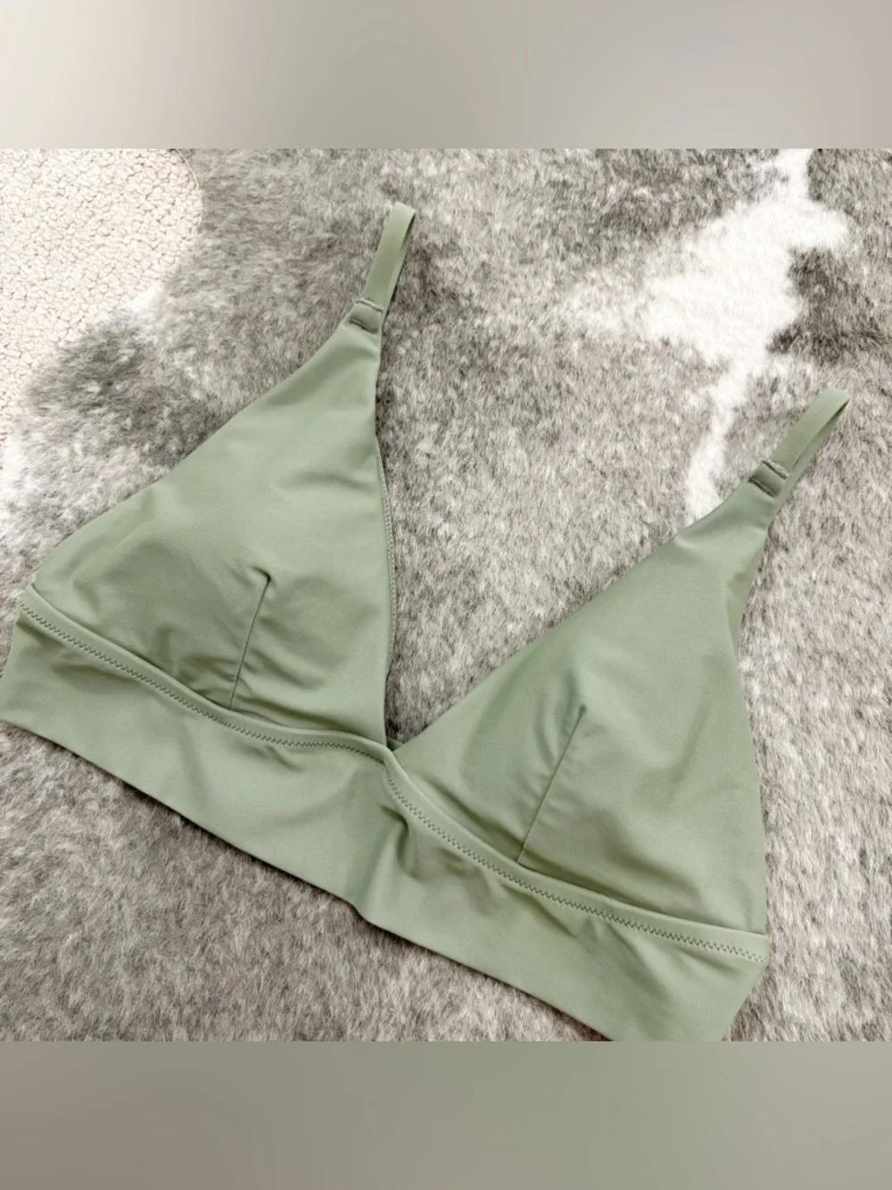Aerie Triangle Bikini Swimsuit Top XL